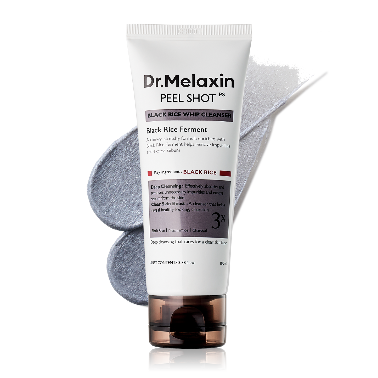 Peel Shot Black Rice Mochi Whip Cleanser