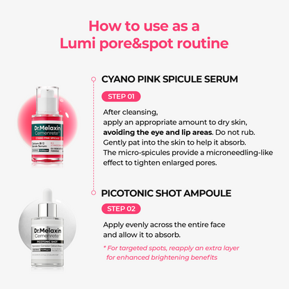 [TikTok Bestseller] Lumi Pore & Spot Care Duo